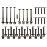 Land Rover Defender TDCI Puma Front & Rear Stainless Steel Door Hinge Bolt Kit - Britpart - DA1133P